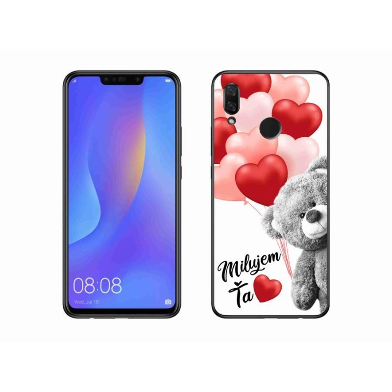 Gélový obal mmCase na mobil Huawei Nova 3 - milujem Ťa sk