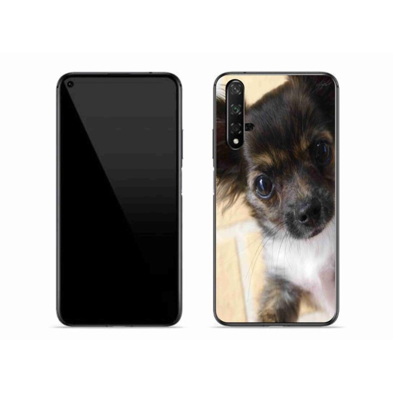 Gélový obal mmCase na mobil Huawei Nova 5T - čivava 2