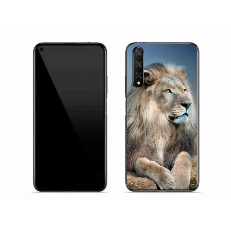 Gélový obal mmCase na mobil Huawei Nova 5T - lev 1