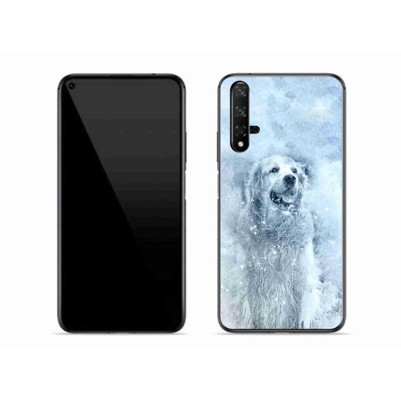 Gélový obal mmCase na mobil Huawei Nova 5T - retríver