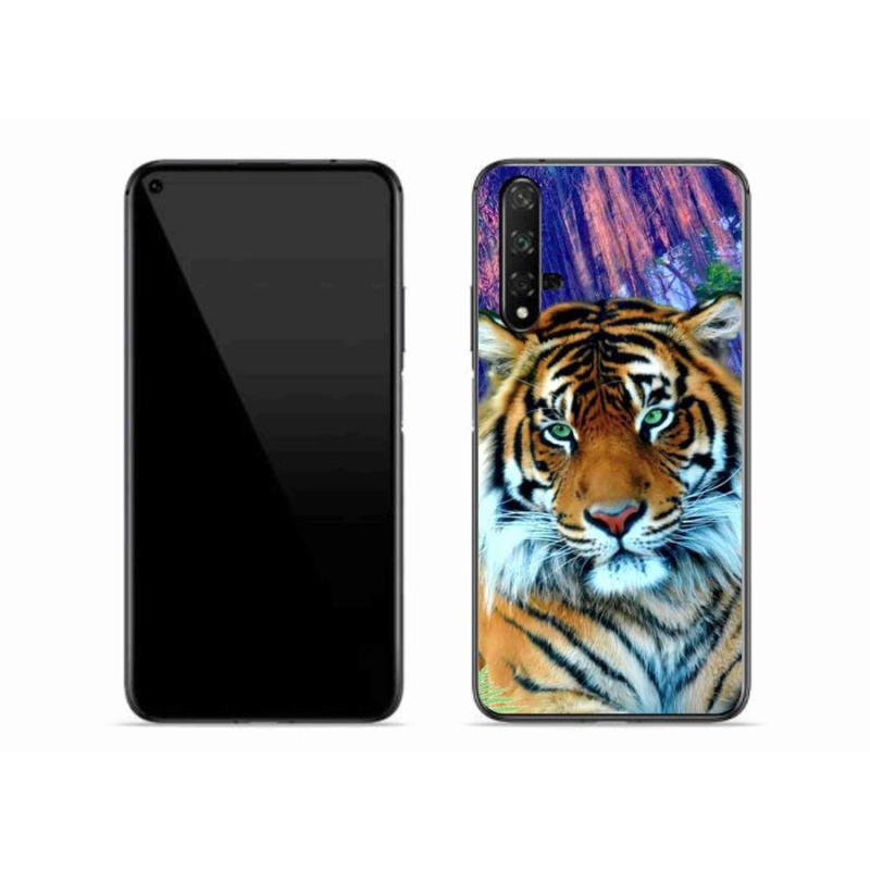 Gélový obal mmCase na mobil Huawei Nova 5T - tiger