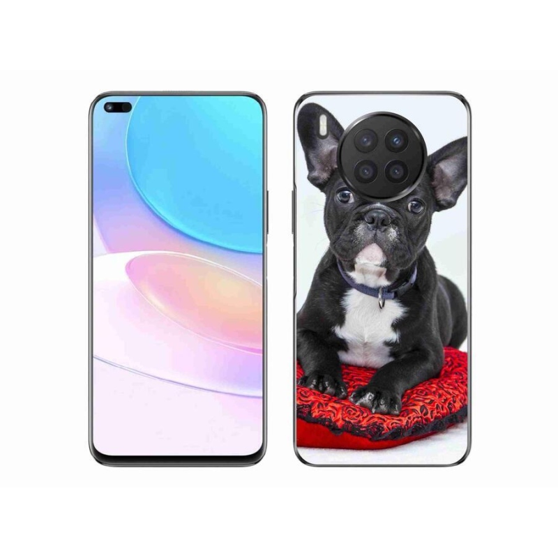 Gélový obal mmCase na mobil Huawei Nova 8i - buldog