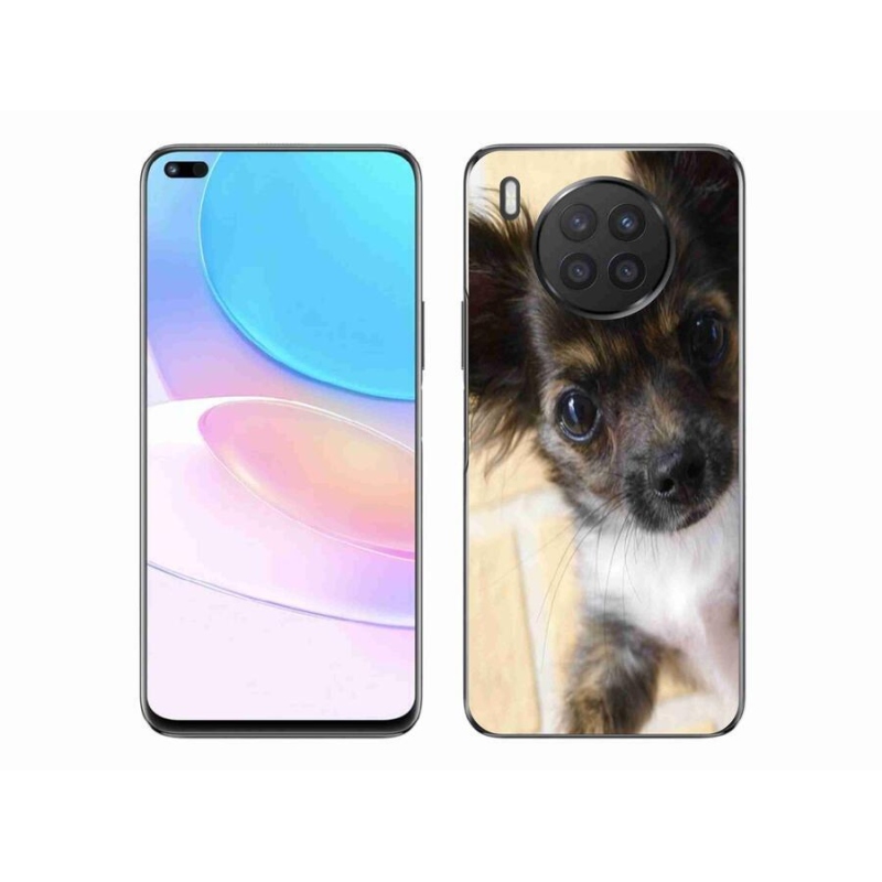 Gélový obal mmCase na mobil Huawei Nova 8i - čivava 2