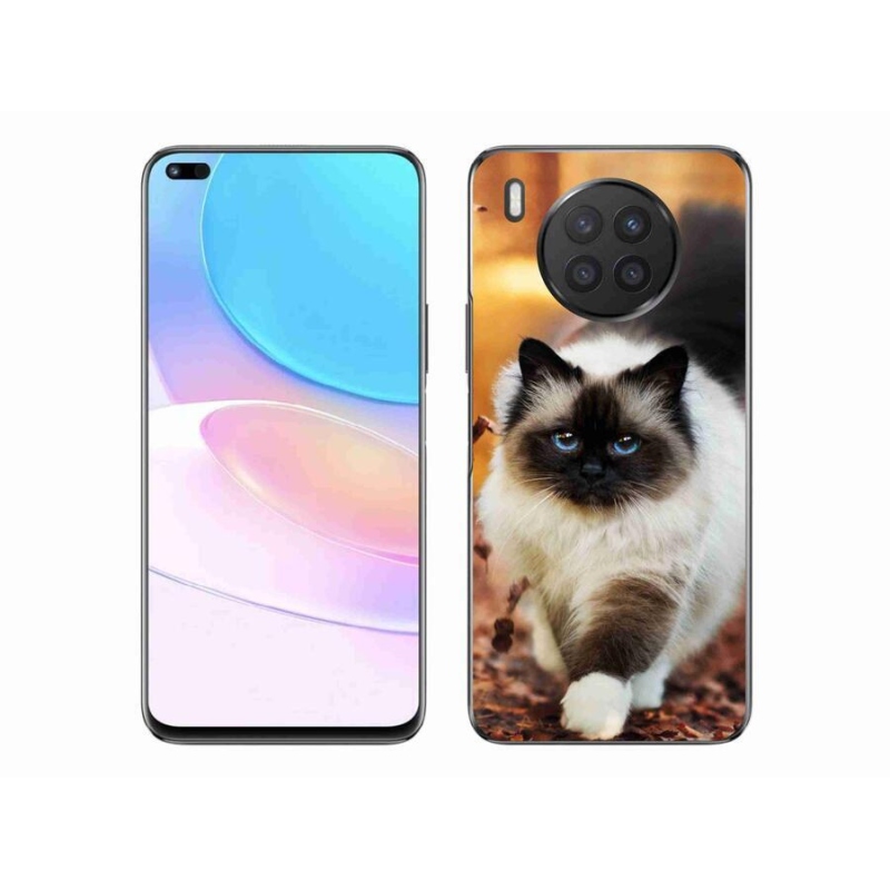 Gélový obal mmCase na mobil Huawei Nova 8i - mačka