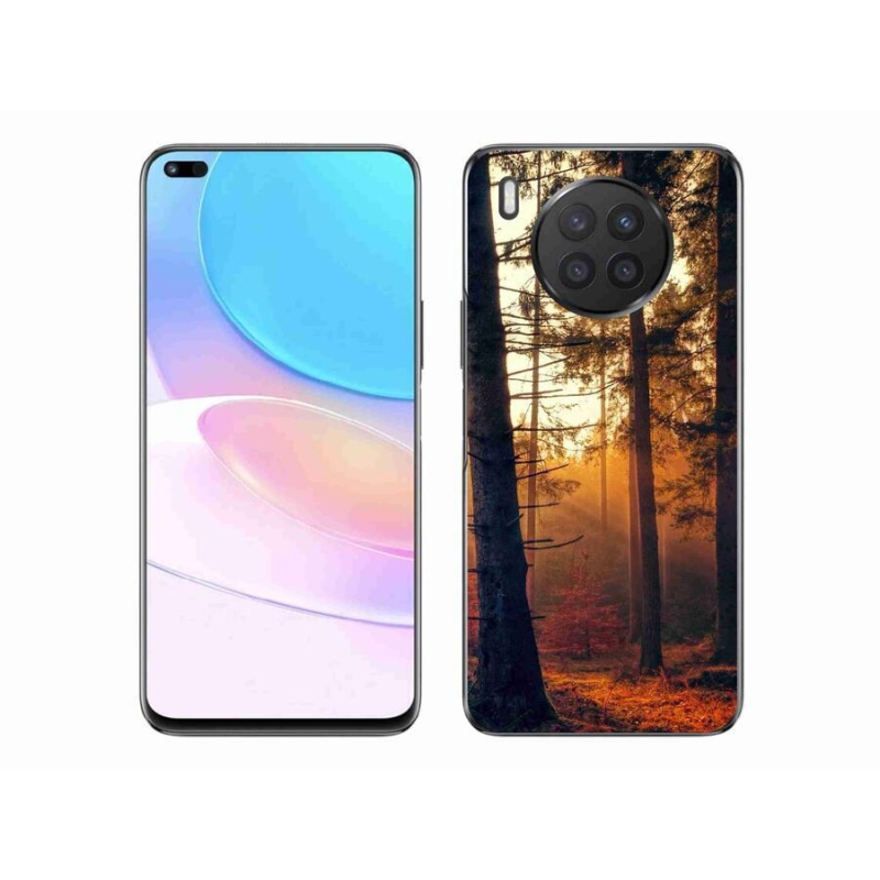 Gélový obal mmCase na mobil Huawei Nova 8i - les