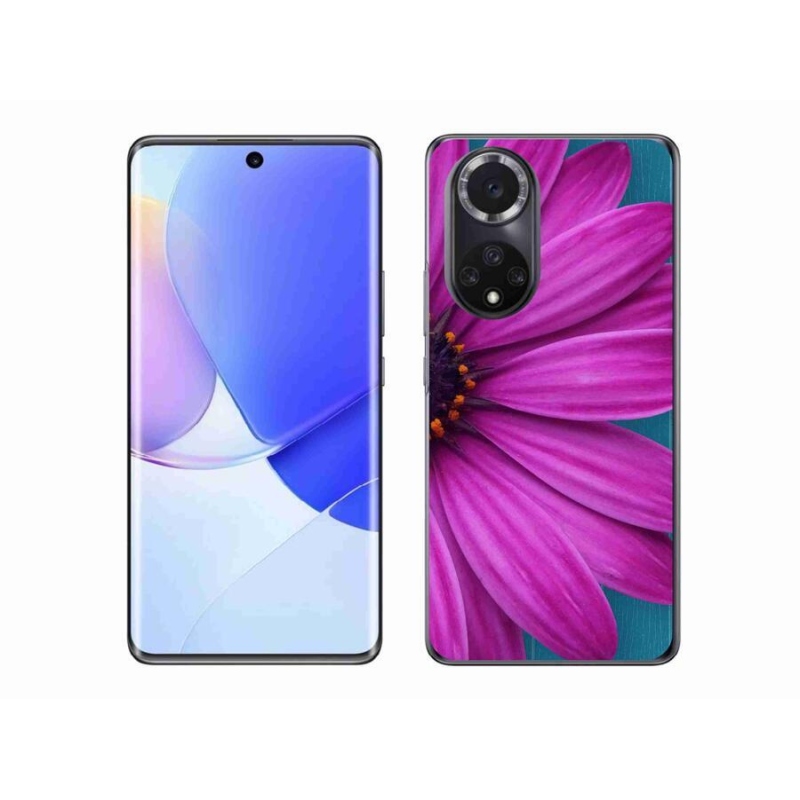 Gélový obal mmCase na mobil Huawei Nova 9 - fialová margaréta