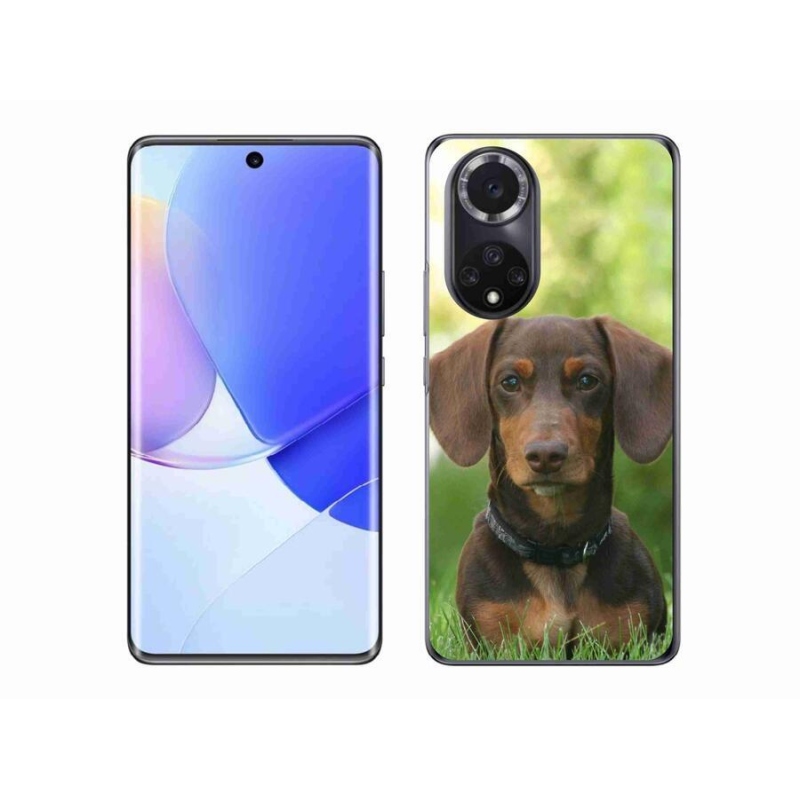 Gélový obal mmCase na mobil Huawei Nova 9 - hnedý jazvečík