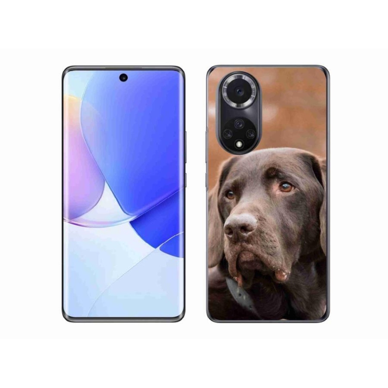 Gélový obal mmCase na mobil Huawei Nova 9 - hnedý labrador