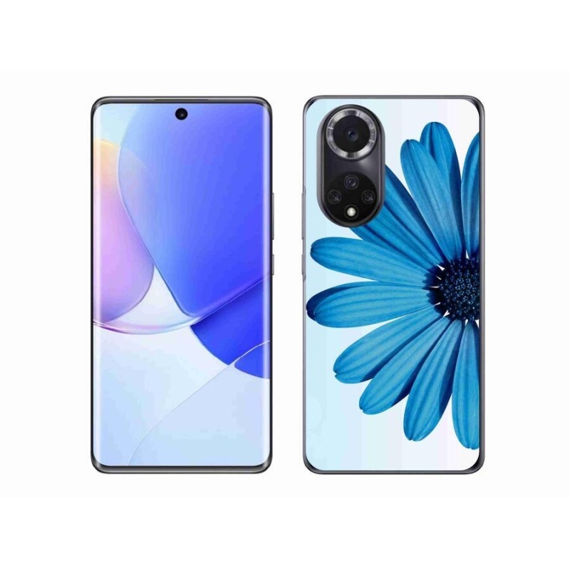 Gélový obal mmCase na mobil Huawei Nova 9 - modrá margaréta