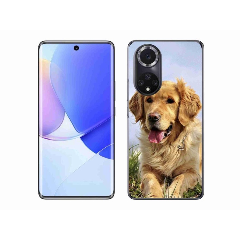 Gélový obal mmCase na mobil Huawei Nova 9 - zlatý retriever