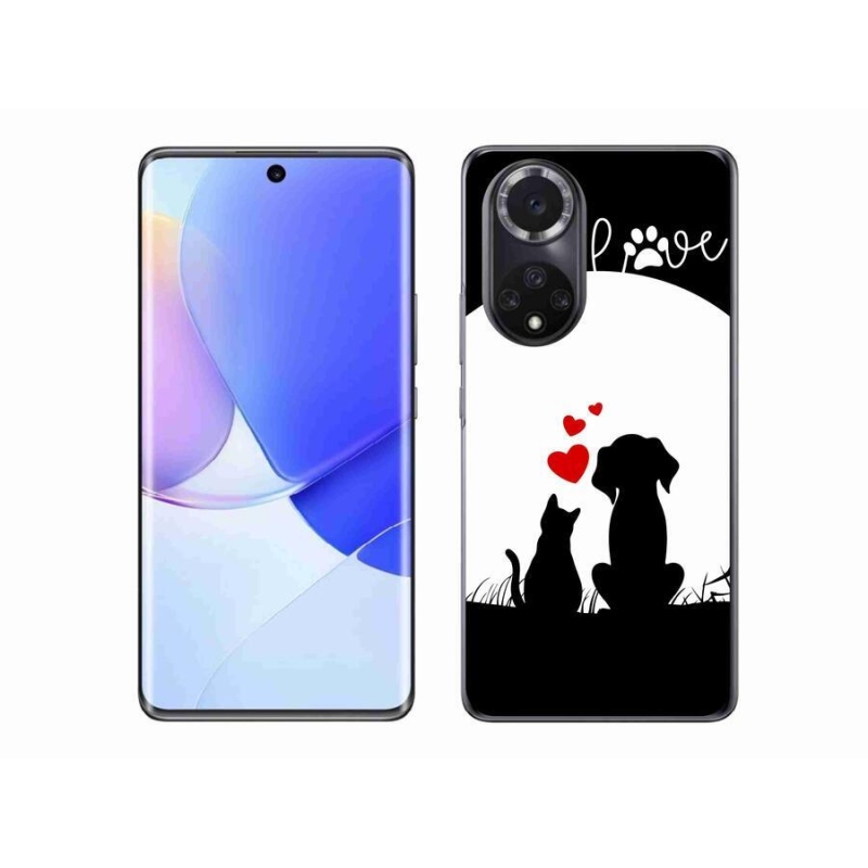 Gélový obal mmCase na mobil Huawei Nova 9 - zvieracia láska