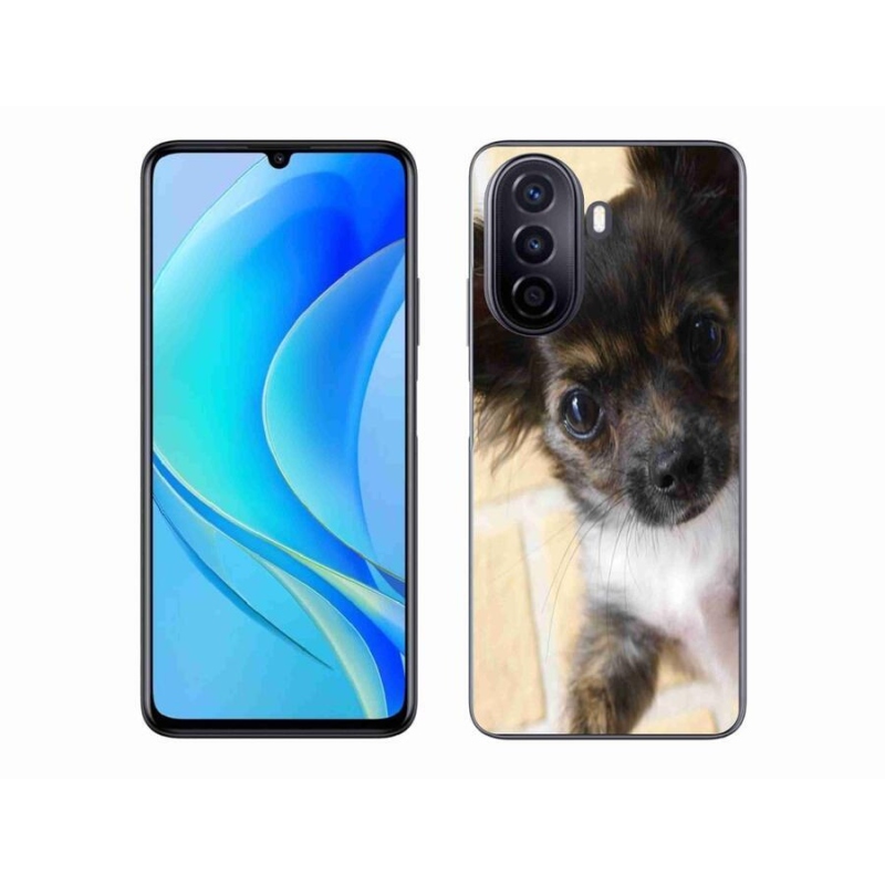 Gélový obal mmCase na mobil Huawei Nova Y70 - čivava 2