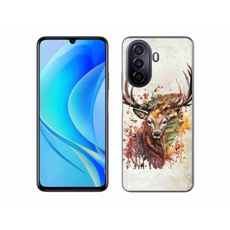 Gélový obal mmCase na mobil Huawei Nova Y70 - jeleň 1