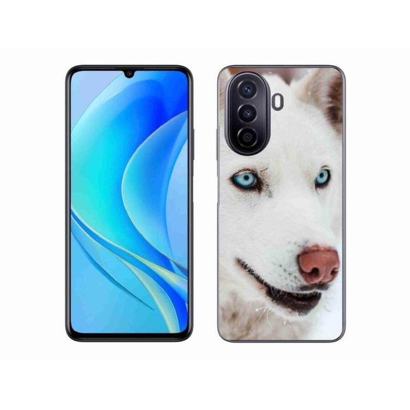 Gélový obal mmCase na mobil Huawei Nova Y70 - psí pohľad