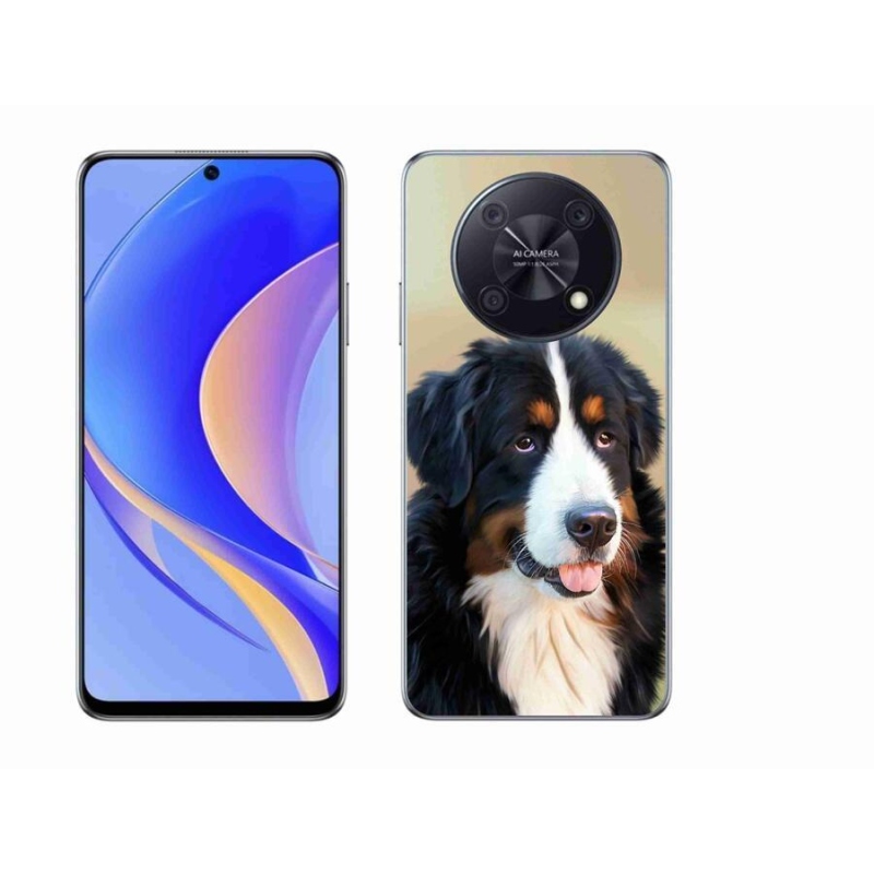 Gélový obal mmCase na mobil Huawei Nova Y90 - bernský salašnícky pes