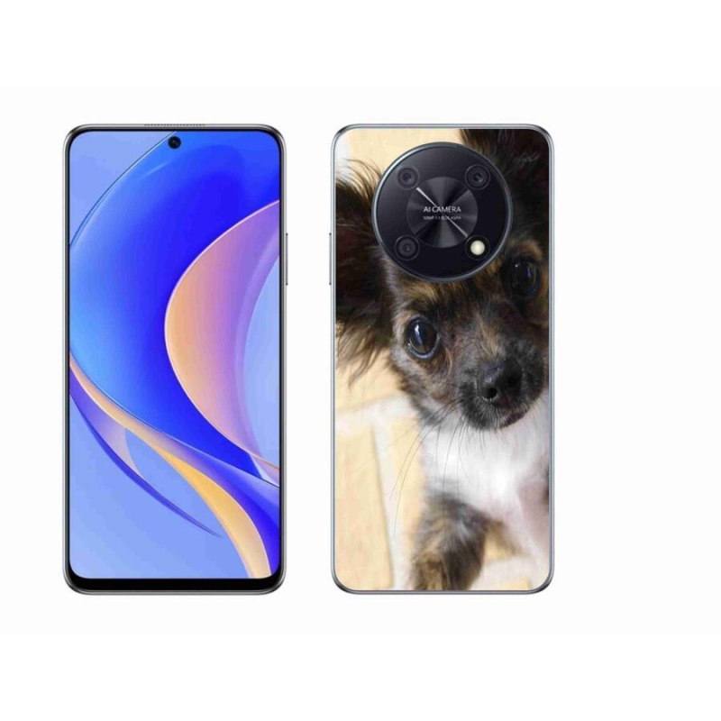 Gélový obal mmCase na mobil Huawei Nova Y90 - čivava 2