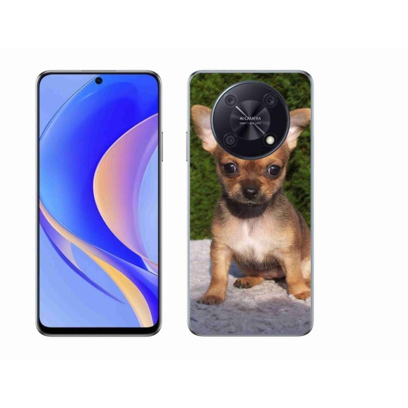 Gélový obal mmCase na mobil Huawei Nova Y90 - čivava 3