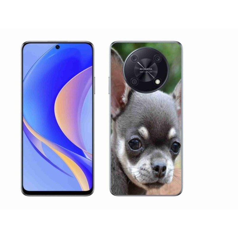 Gélový obal mmCase na mobil Huawei Nova Y90 - čivava