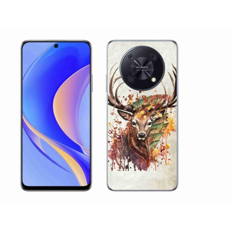 Gélový obal mmCase na mobil Huawei Nova Y90 - jeleň 1