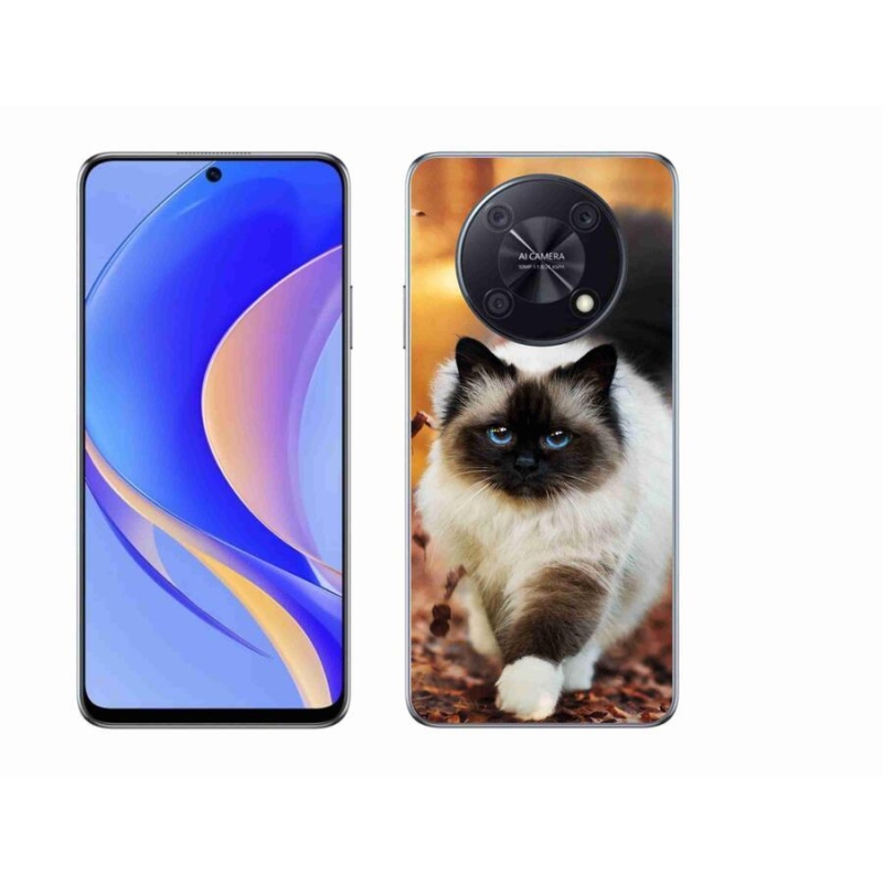 Gélový obal mmCase na mobil Huawei Nova Y90 - mačka