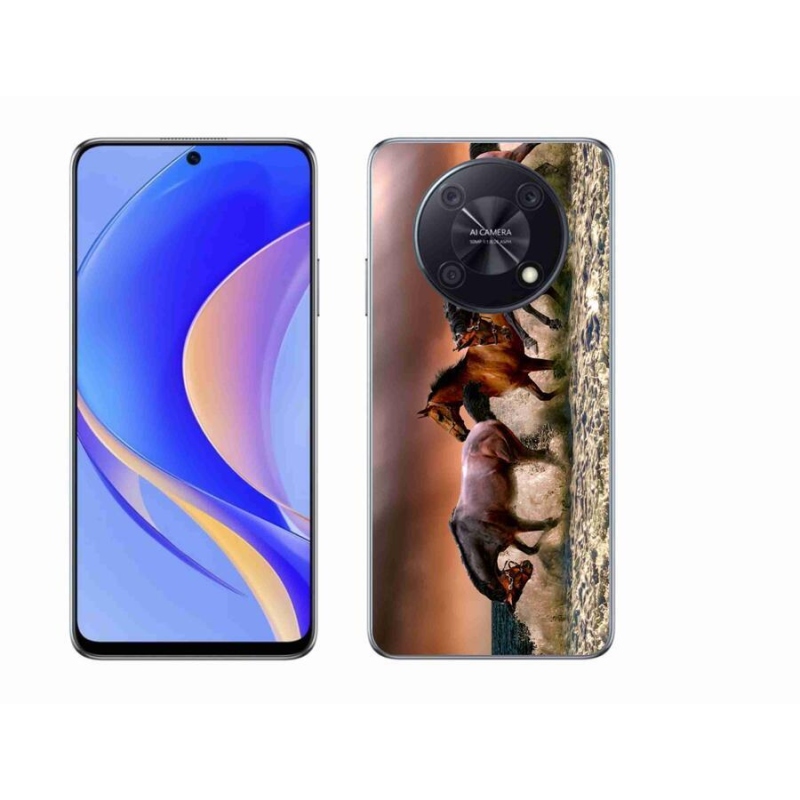 Gélový obal mmCase na mobil Huawei Nova Y90 - kone 1