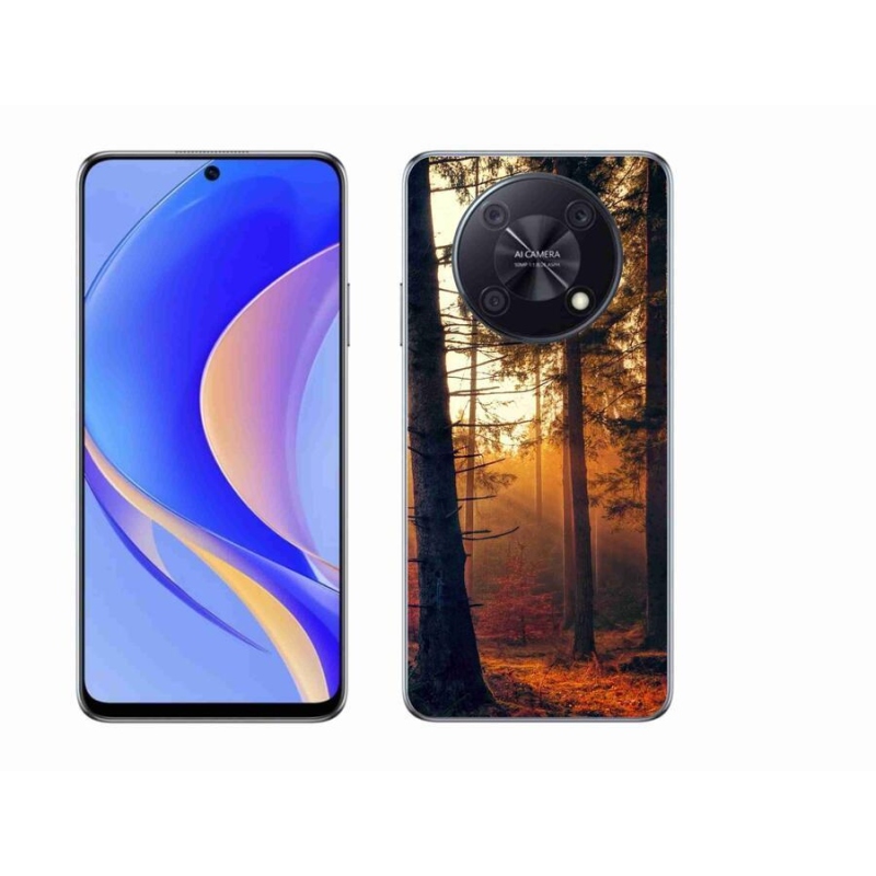 Gélový obal mmCase na mobil Huawei Nova Y90 - les