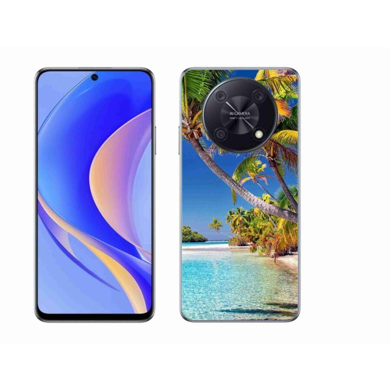 Gélový obal mmCase na mobil Huawei Nova Y90 - morská pláž