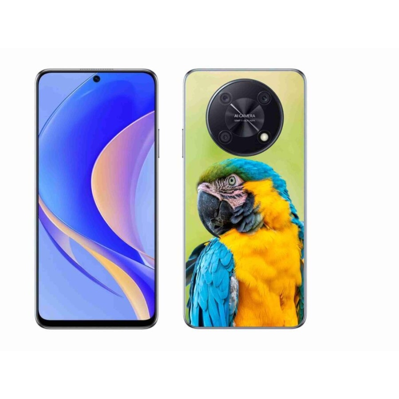 Gélový obal mmCase na mobil Huawei Nova Y90 - papagáj ara 2