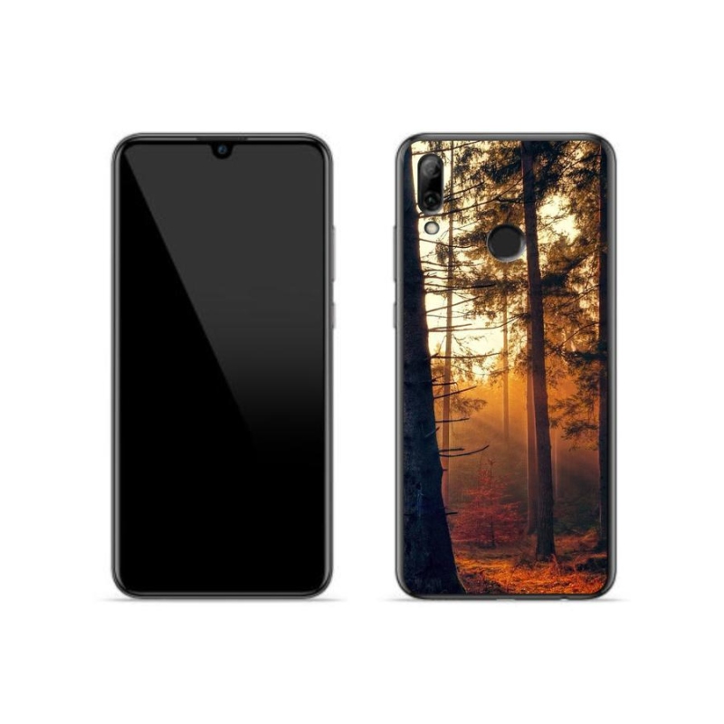 Gélový obal mmCase na mobil Huawei P Smart (2019) - les