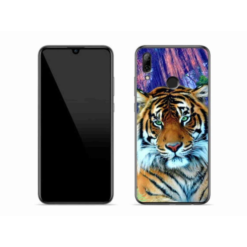 Gélový obal mmCase na mobil Huawei P Smart (2019) - tiger