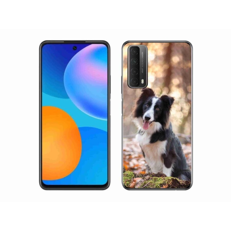 Gélový obal mmCase na mobil Huawei P Smart (2021) - border kólie 1