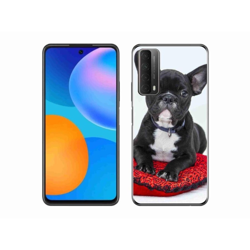 Gélový obal mmCase na mobil Huawei P Smart (2021) - buldog