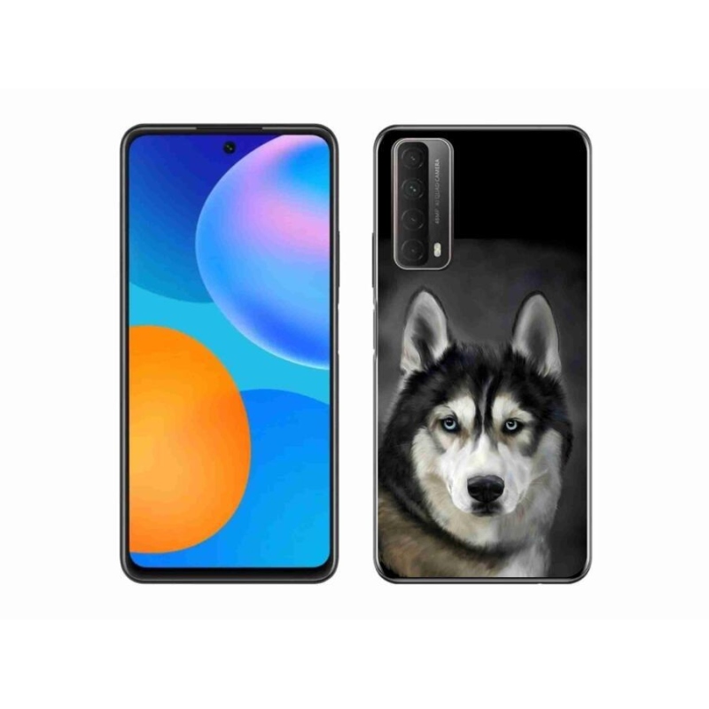 Gélový obal mmCase na mobil Huawei P Smart (2021) - husky