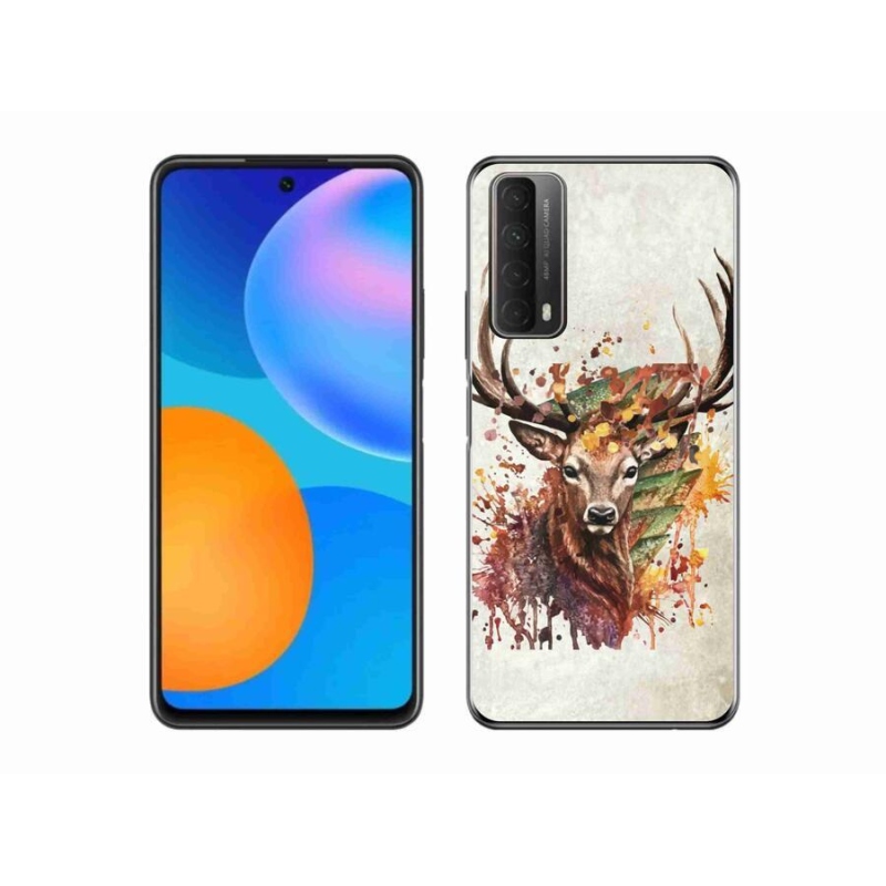 Gélový obal mmCase na mobil Huawei P Smart (2021) - jeleň 1