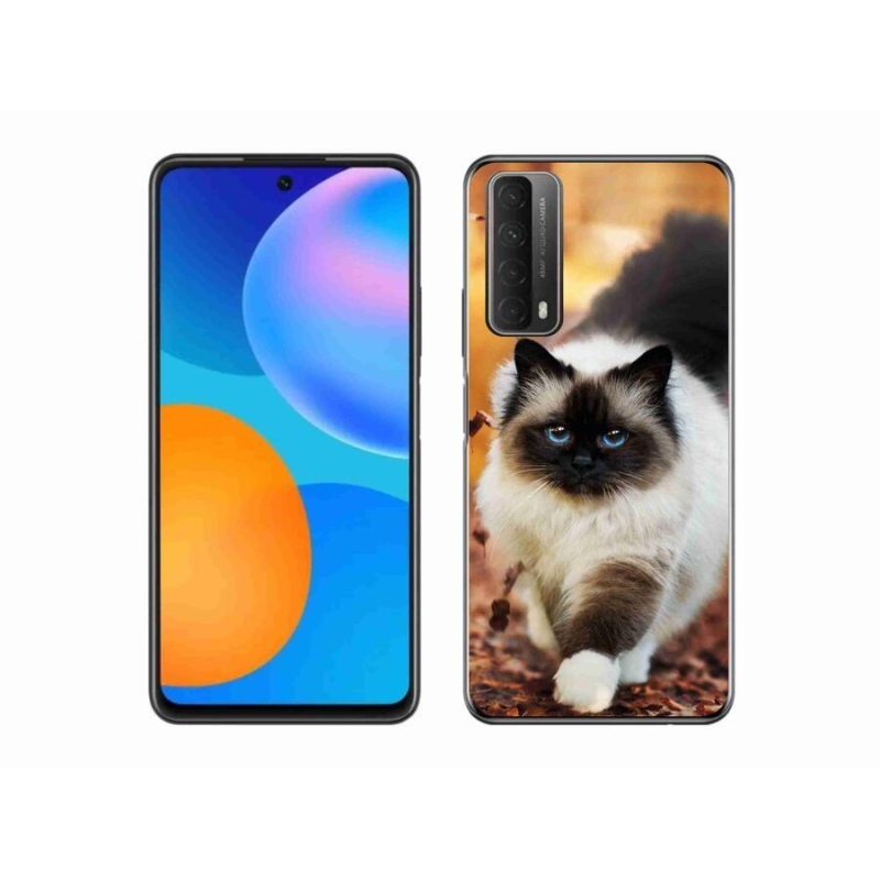 Gélový obal mmCase na mobil Huawei P Smart (2021) - mačka 1