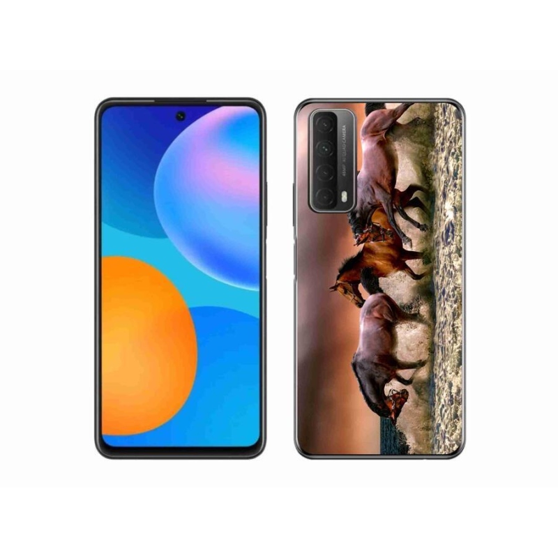 Gélový obal mmCase na mobil Huawei P Smart (2021) - kone 1