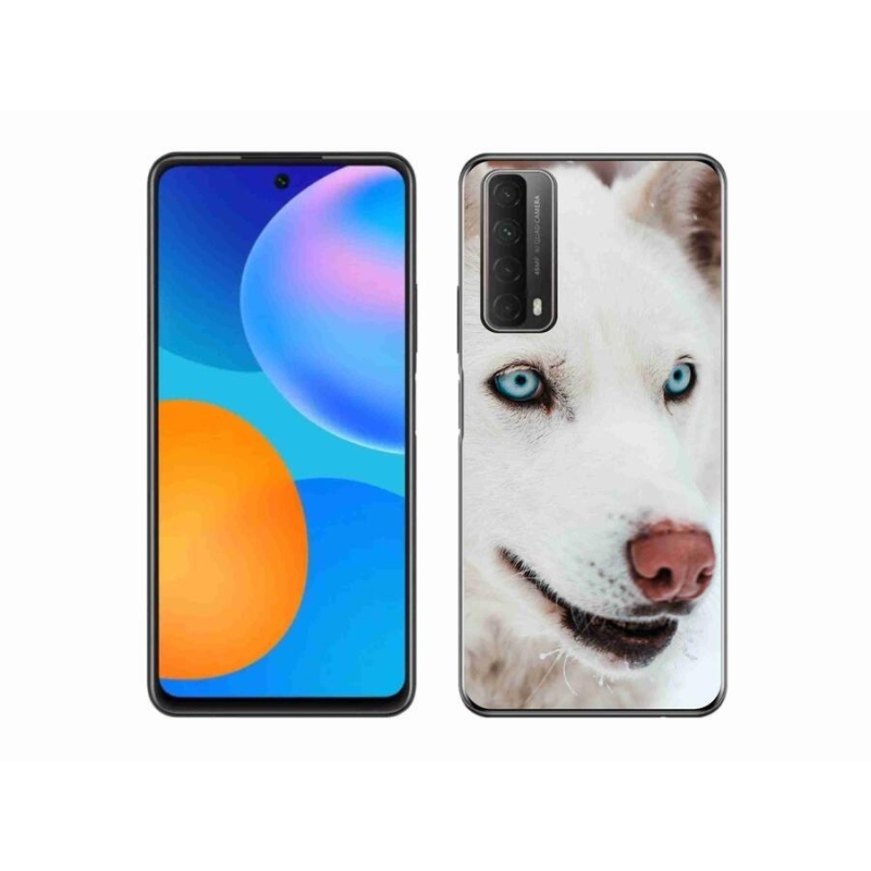 Gélový obal mmCase na mobil Huawei P Smart (2021) - psie pohľad