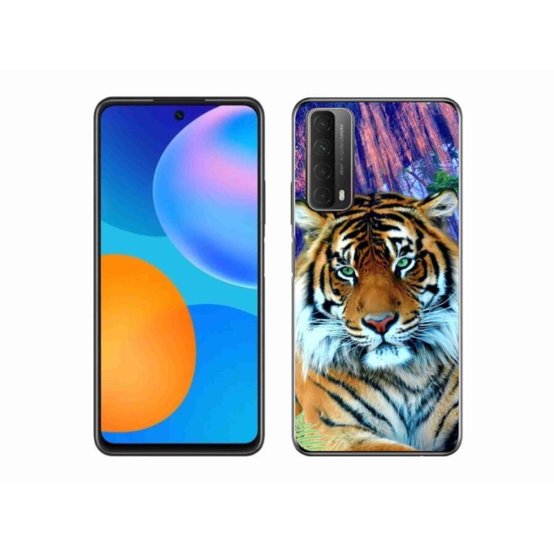 Gélový obal mmCase na mobil Huawei P Smart (2021) - tiger