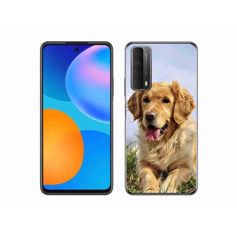 Gélový obal mmCase na mobil Huawei P Smart (2021) - zlatý retriever