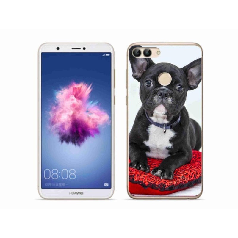 Gélový obal mmCase na mobil Huawei P Smart - buldog