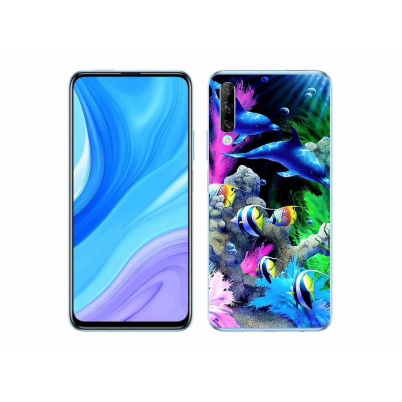 Gélový obal mmCase na mobil Huawei P Smart Pro (2019) - morský svet