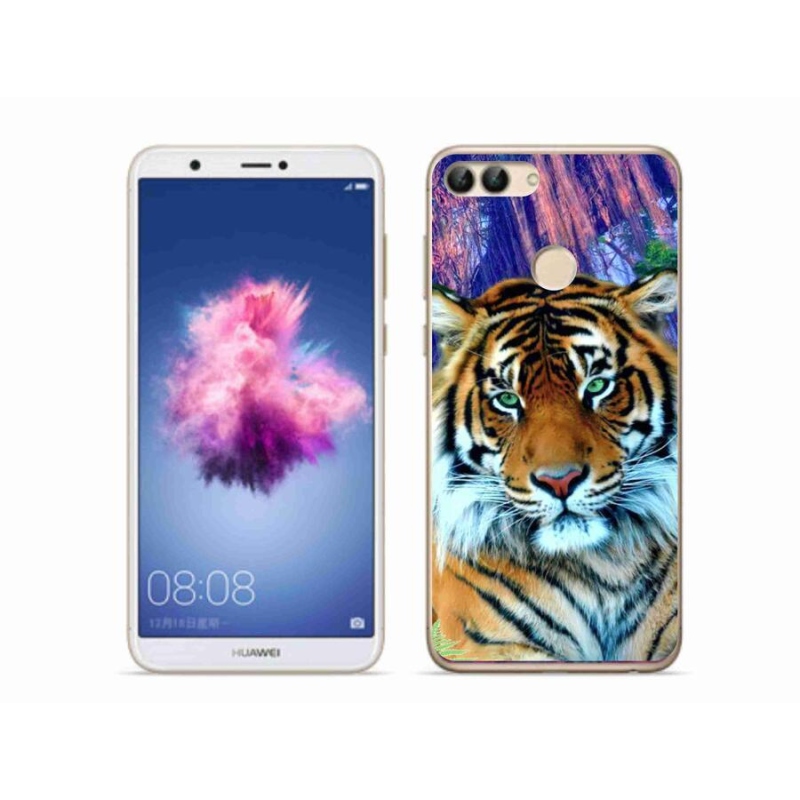 Gélový obal mmCase na mobil Huawei P Smart - tiger