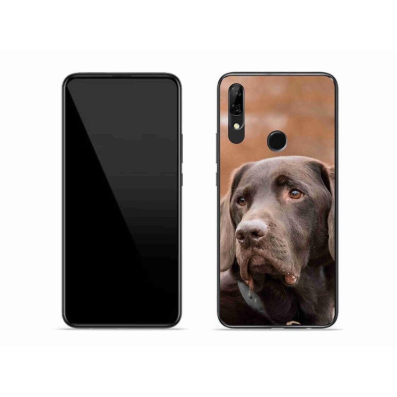 Gélový obal mmCase na mobil Huawei P Smart Z - hnedý labrador