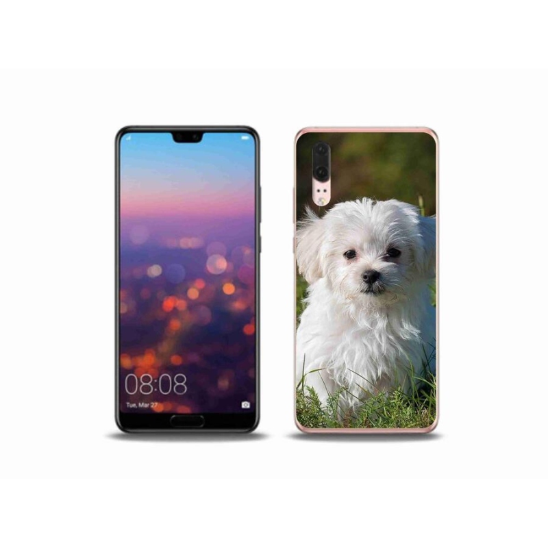 Gélový obal mmCase na mobil Huawei P20 - bišon