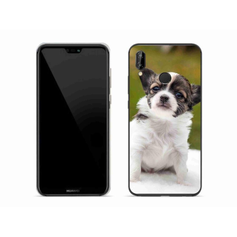 Gélový obal mmCase na mobil Huawei P20 Lite - čivava 4