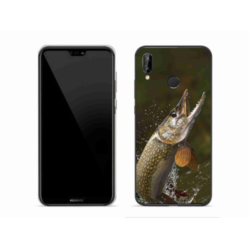 Gélový obal mmCase na mobil Huawei P20 Lite - šťuka