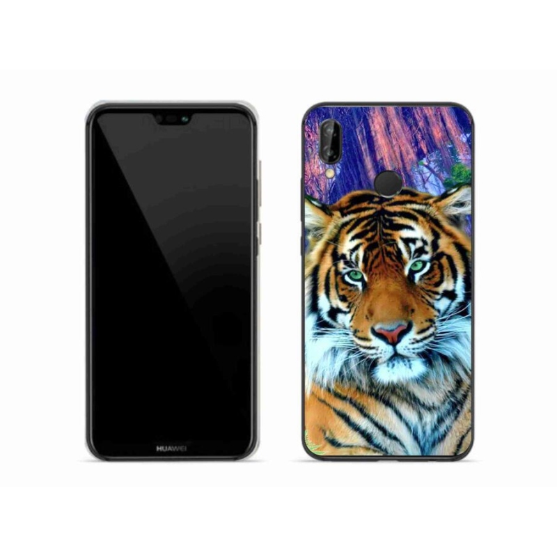 Gélový obal mmCase na mobil Huawei P20 Lite - tiger