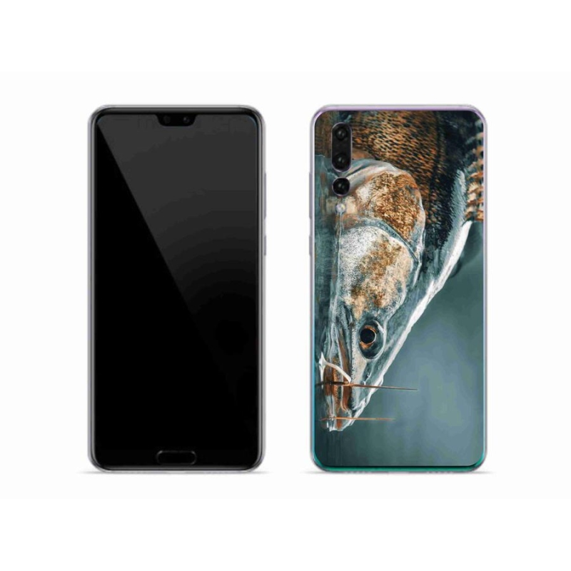 Gélový obal mmCase na mobil Huawei P20 Pro - zubáč