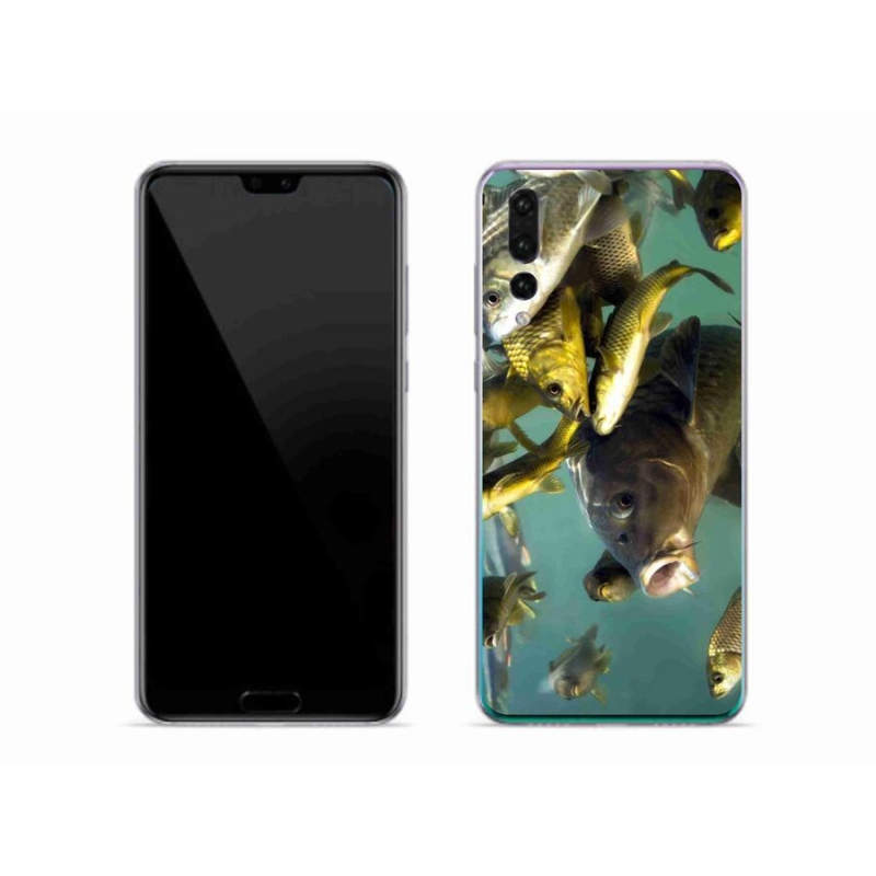 Gélový obal mmCase na mobil Huawei P20 Pro - kŕdeľ rýb