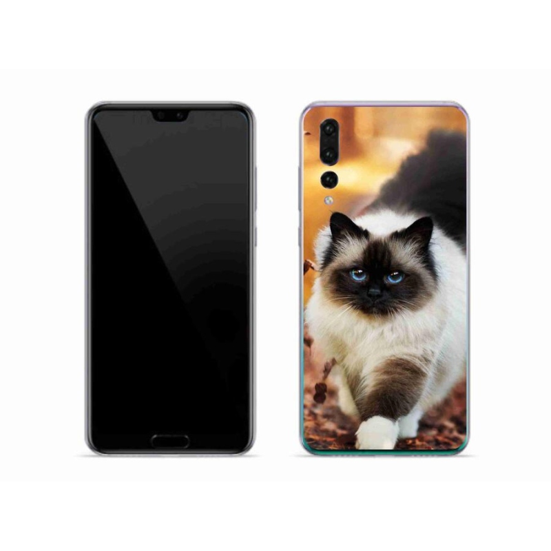 Gélový obal mmCase na mobil Huawei P20 Pro - mačka 1